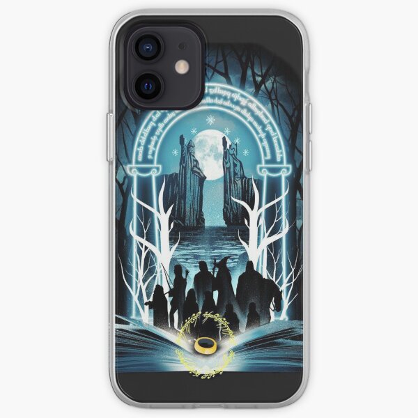 Fellowship of the ring iPhone Soft Case