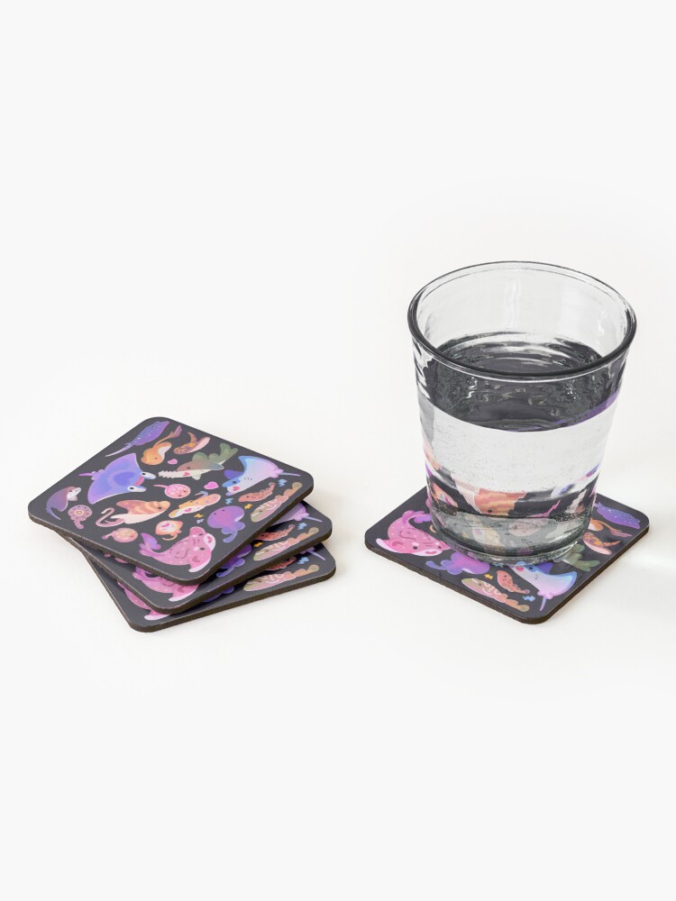 Alternate view of Ray day 2 Coasters (Set of 4)