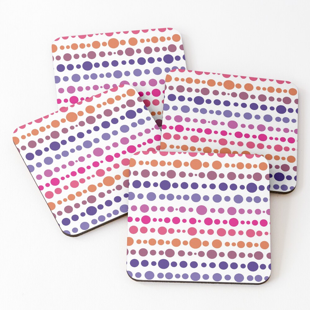 Item preview, Coasters (Set of 4) designed and sold by ClumsyCat.