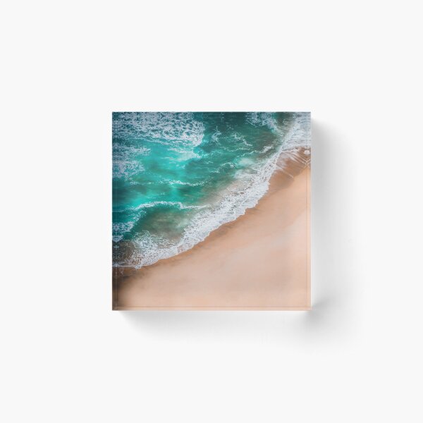 Item preview, turquoise beach waves designed and sold by nature scenerys.