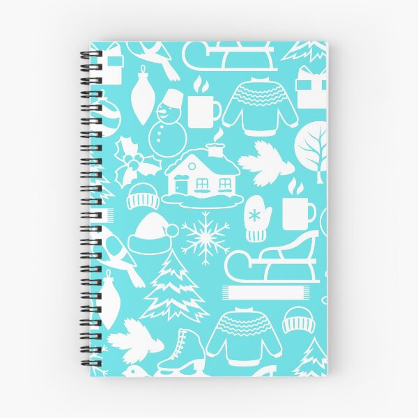 Item preview, Classic Christmas Winter Scenery Blue Teal designed and sold by IamTrending.