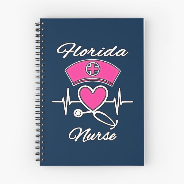 Item preview, Florida Nurse - Nurse Hat, Heart, and Stethoscope designed and sold by Drucifer76.