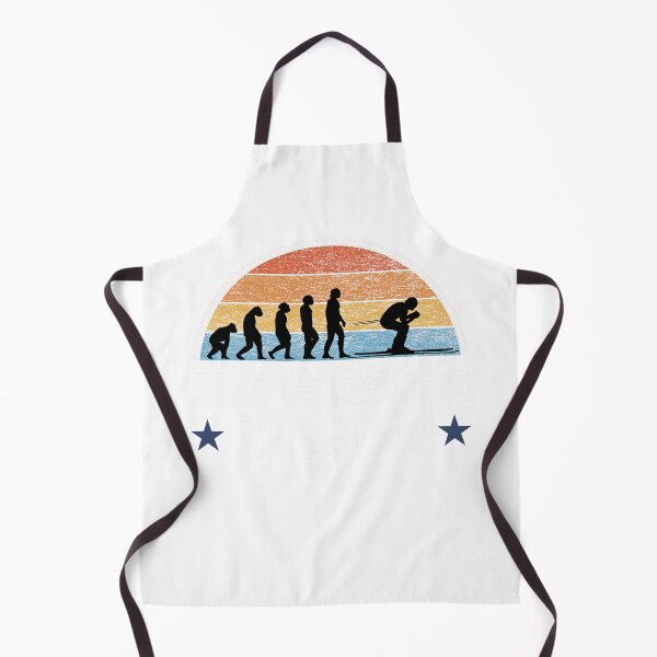 Item preview, skiing retro evolution - skiing man designed and sold by pirminio.