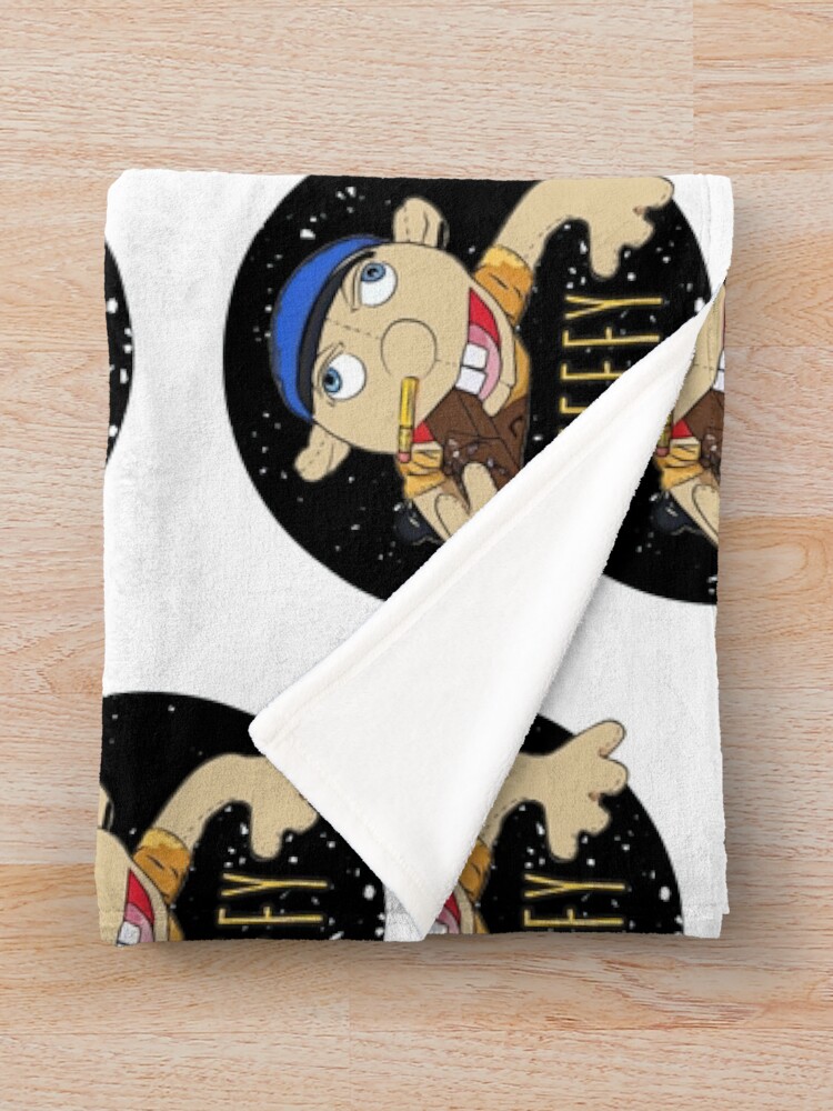 "Jeffy The Puppet" Throw Blanket by JeffyThePuppet Redbubble