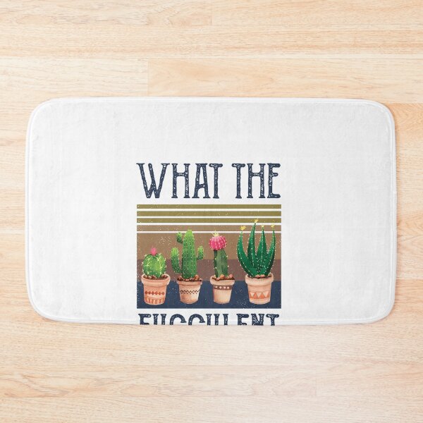 Item preview, What The Fucculent Cactus Succulents Gardening Retro Vintage designed and sold by CodingForTech.