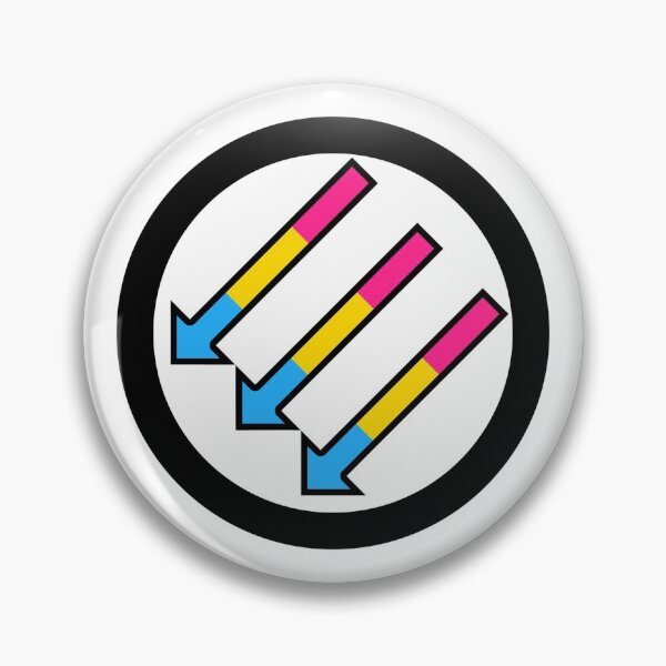 Item preview, Antifa Arrows - Black (Pansexual Flag) designed and sold by DanJaguar.