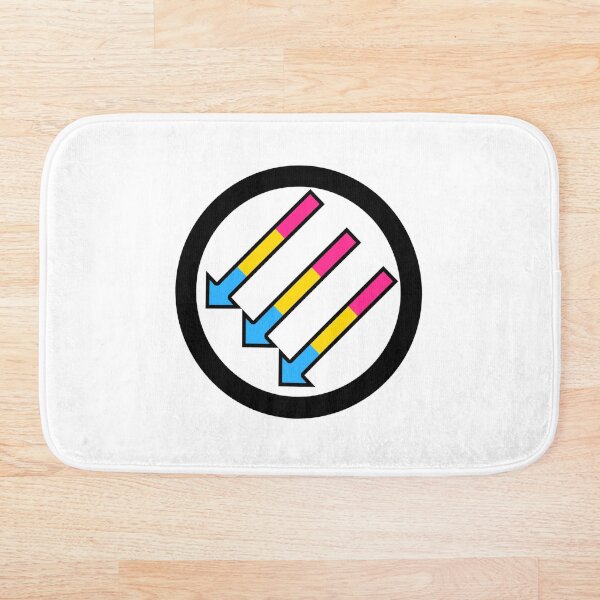Item preview, Antifa Arrows - Black (Pansexual Flag) designed and sold by DanJaguar.