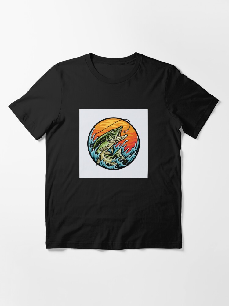 Salmon Fishing Essential T-Shirt for Sale by designsbycollin