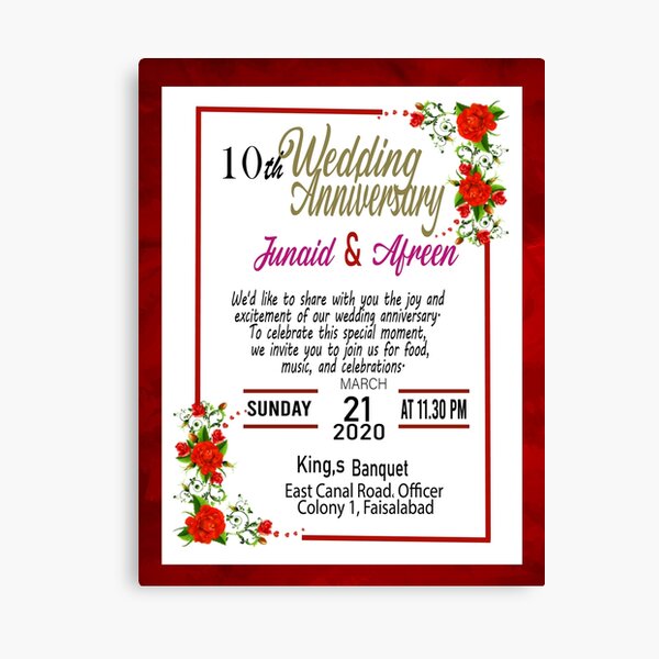 Invitation Wall Art Redbubble