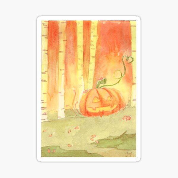 Halloween | Forest Child Sticker