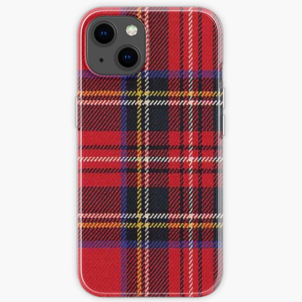 Traditional Royal Stewart Scottish tartan iPhone Soft Case
