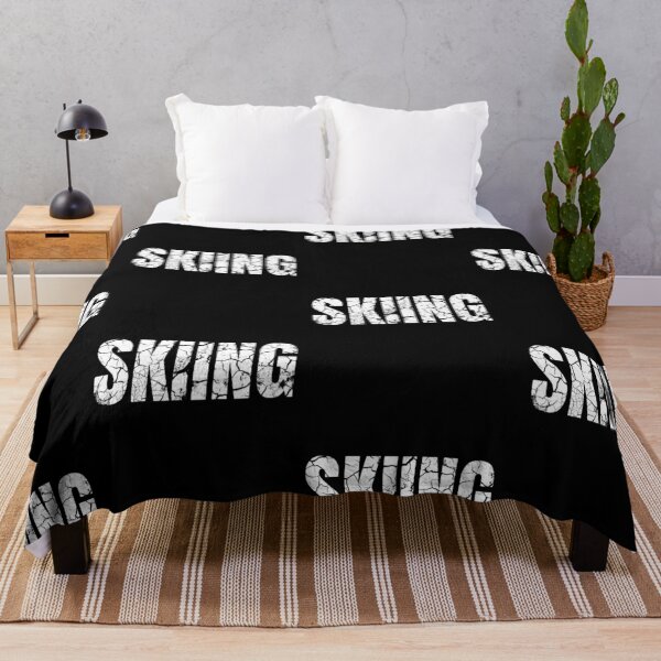 Item preview, skiing retro saying - ski quote designed and sold by pirminio.