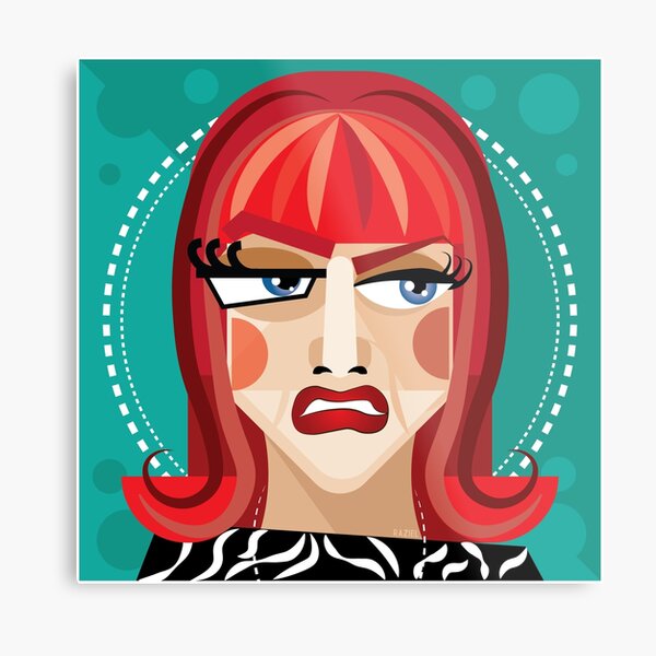 Miss Coco Peru by Raziel #2 Metal Print