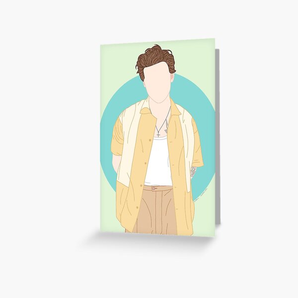 Harry Styles Greeting Card