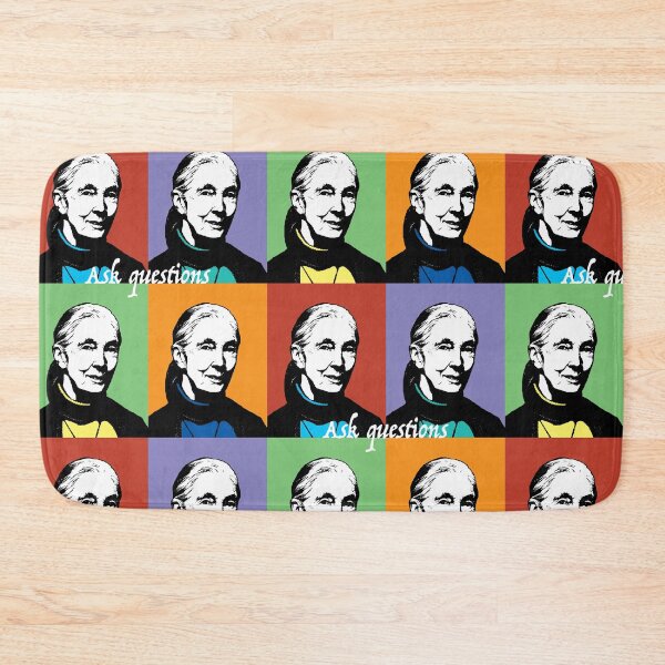Item preview, Jane Goodall feminist icon designed and sold by candhdesigns.