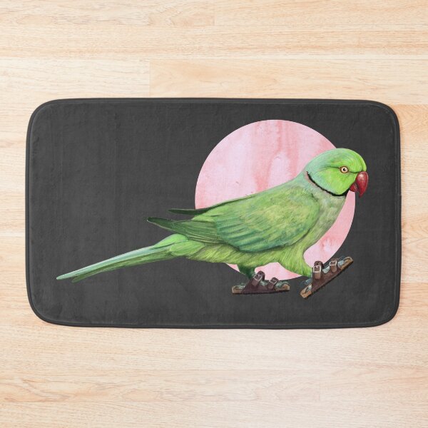 Item preview, Parakeet Wearing sandals in grey designed and sold by CharlieCreature.