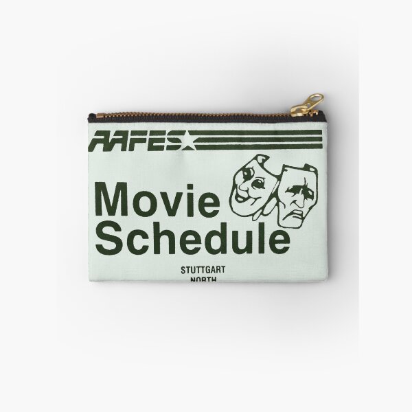 Aperçu de l'œuvre Horaire des films AAFES créée et vendue par rtbrassard.