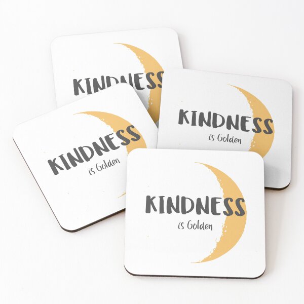 Item preview, Kindness Is Golden Sticker designed and sold by PerivoliTees.