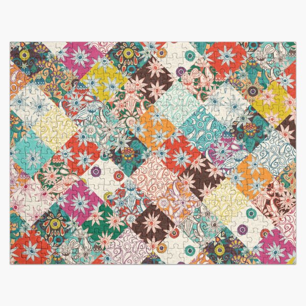 sarilmak patchwork Jigsaw Puzzle