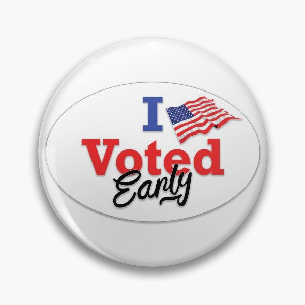 Item preview, I Voted Early sticker designed and sold by stevecooks.