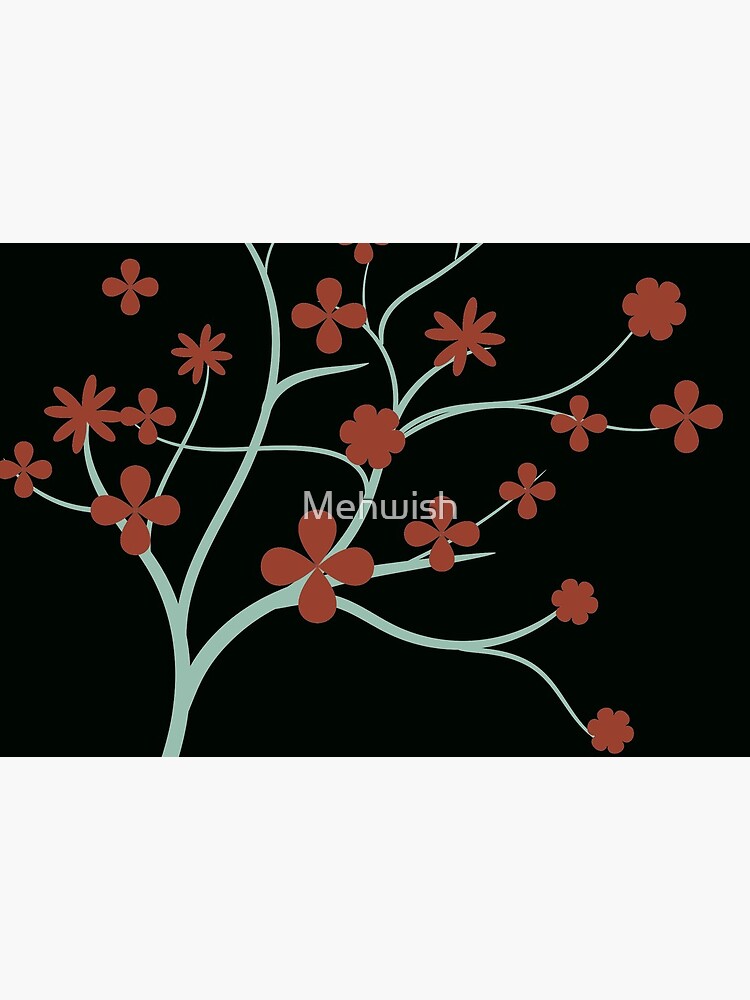 Simple Red Flowers by Mehwish
