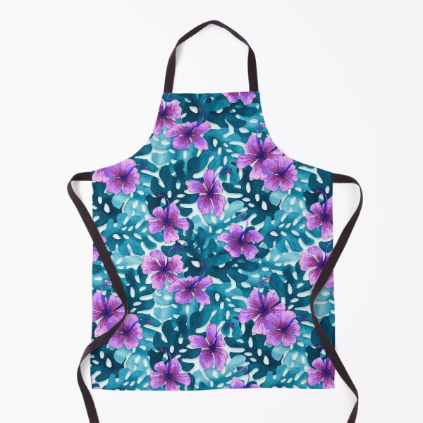 Item preview, Tropical Hibiscus Pattern Purple designed and sold by artlovepassion.