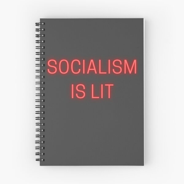 Item preview, Socialism is Lit designed and sold by Zoranzi.