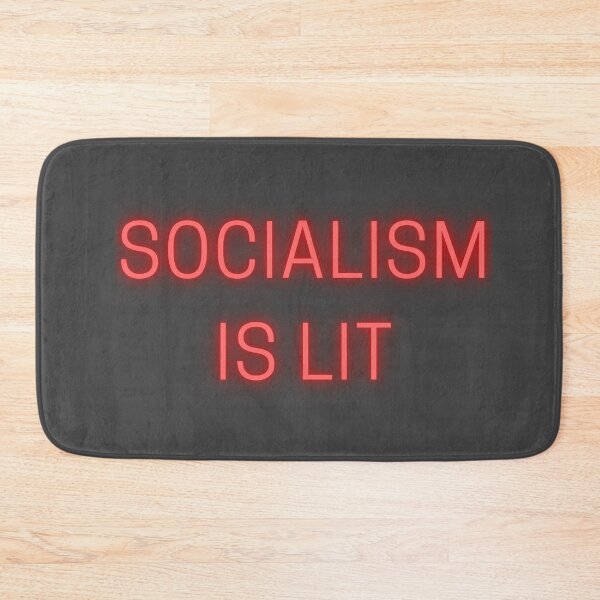 Item preview, Socialism is Lit designed and sold by Zoranzi.