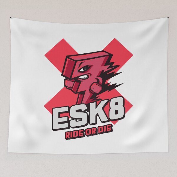 Item preview, ESK8, Ride or Die. designed and sold by SilverFoxStore.