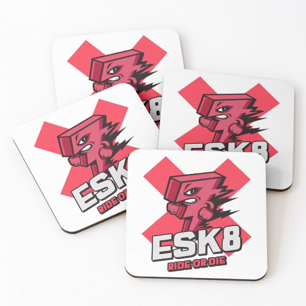 Item preview, ESK8, Ride or Die. designed and sold by SilverFoxStore.