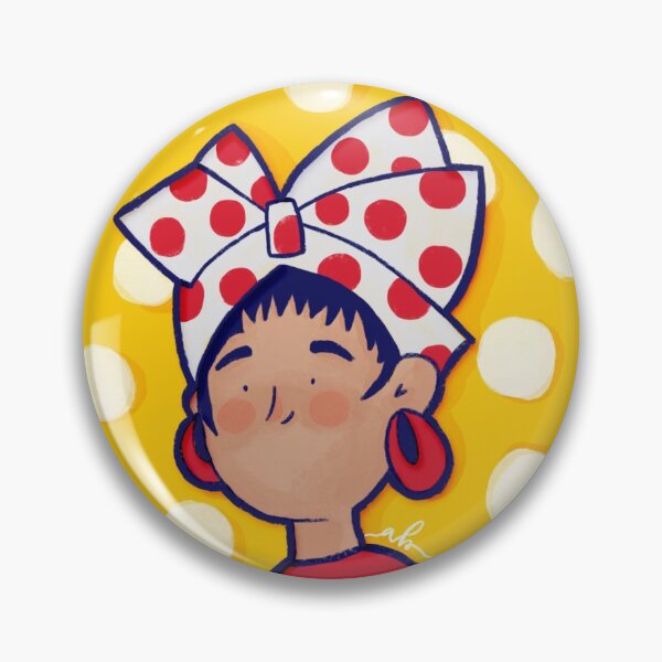 Item preview, Cartoon of iconic venezuelan character. Venezuela's Harina Pan woman. designed and sold by abletters.