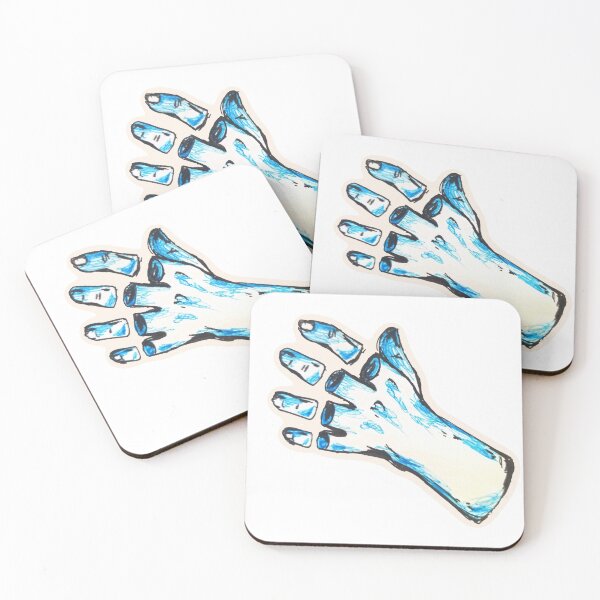 Item preview, Blue Hand drawing design designed and sold by Jae  Rainbow.