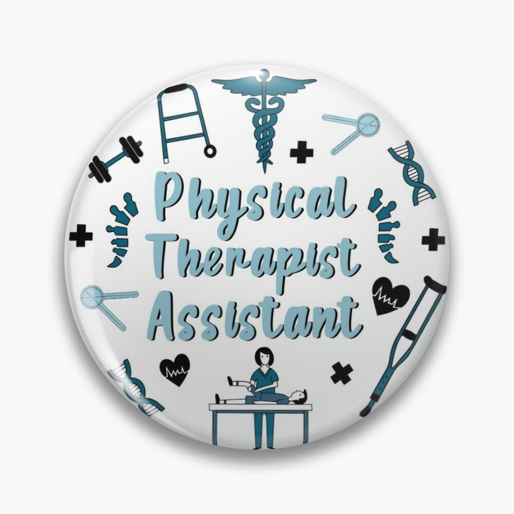 Physical Therapy Assistant Badge Reel | Rainbow Badge