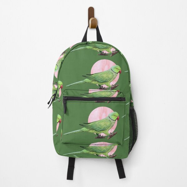 Item preview, Parakeet Wearing sandals in green designed and sold by CharlieCreature.