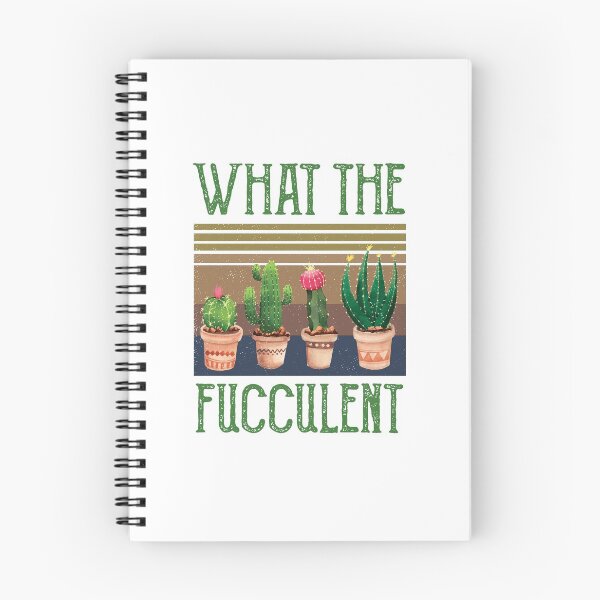 Item preview, What The Fucculent Cactus Succulents Gardening Retro Vintage designed and sold by CodingForTech.