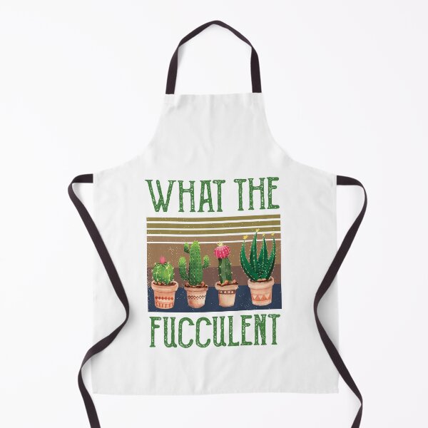 Item preview, What The Fucculent Cactus Succulents Gardening Retro Vintage designed and sold by CodingForTech.