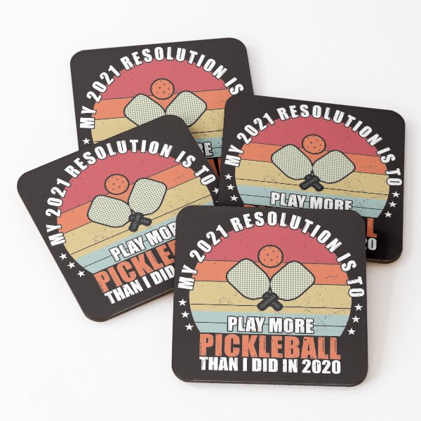 Item preview, My 2021 Resolution is to play more Pickleball than 2020 designed and sold by Dan66.