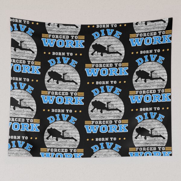 Item preview, diver saying - diving fun  designed and sold by pirminio.