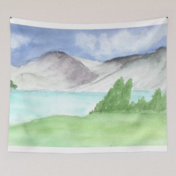 Item preview, Ro's mountains designed and sold by HappyBeeAnnie.