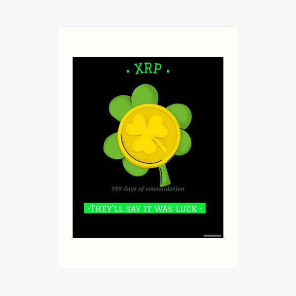 Lucky XRP Holders Art Print