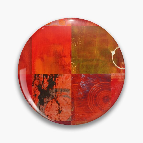 Item preview, Red Tiles Textured Abstract Art Design designed and sold by NancyMerkle.