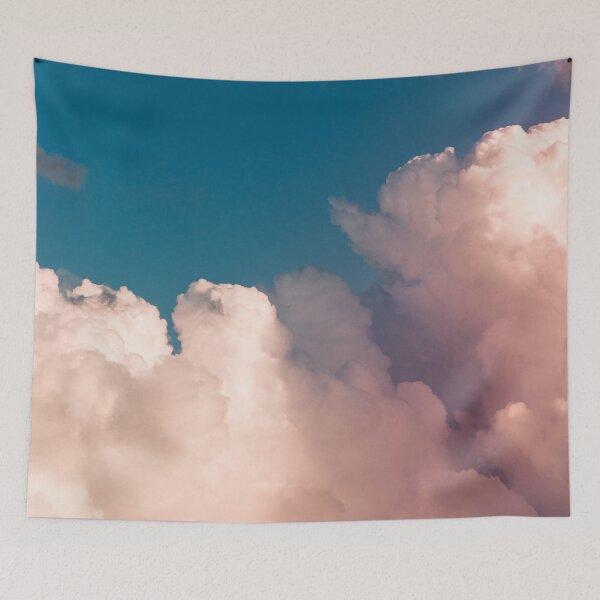 Item preview, White Pink Clouds designed and sold by coolmerchplanet.