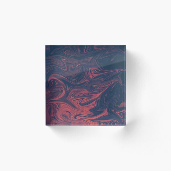 Item preview, black and Pink Dark Marble Swirl  designed and sold by Sarah Wainwright.