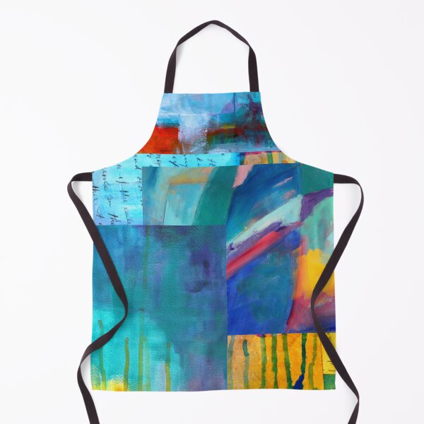 Item preview, Classic Blue Abstract Art Painted Design Pattern designed and sold by NancyMerkle.