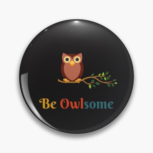 Item preview, Be owlsome - cute owl art designed and sold by Lorify.