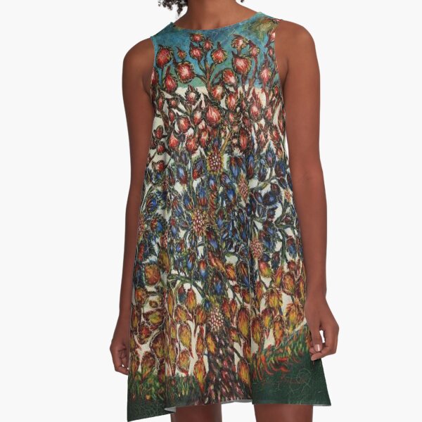Tree of Life by Seraphine Louis - Favourite Artists Collection A-Line Dress