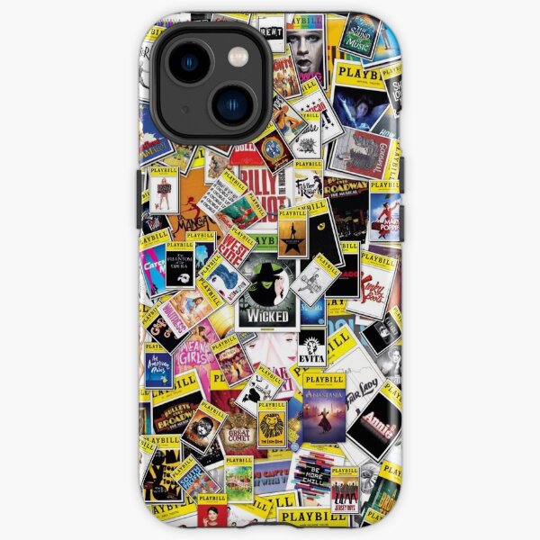 Broadway Musicals Collage iPhone Tough Case