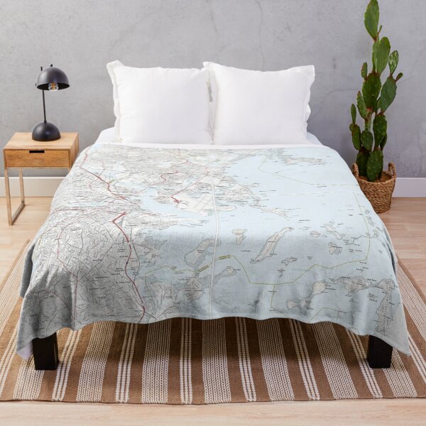 Item preview, Boston, MA, Quad Topographical Map Clean designed and sold by PGHPhotoCo.
