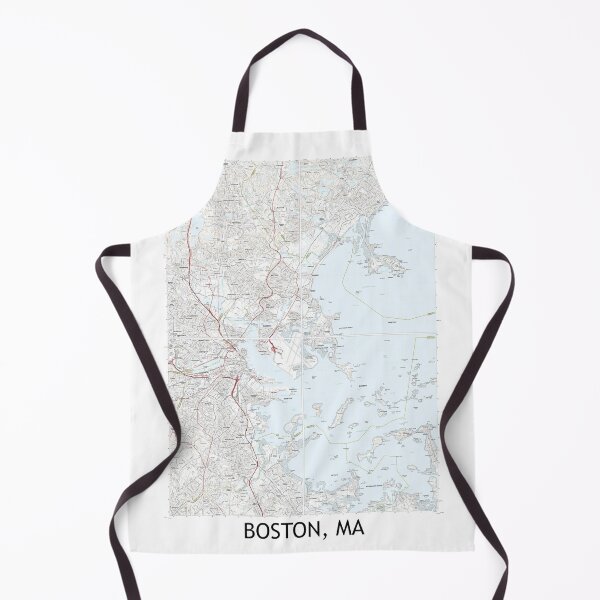 Item preview, Boston, MA, Quad Topographical Map Clean designed and sold by PGHPhotoCo.