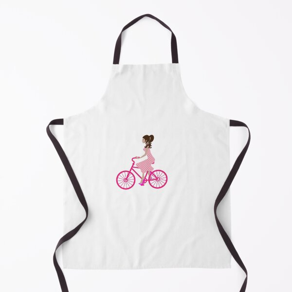 Cycling Apron Funny Novelty Kitchen Cooking Real Men Cycle 